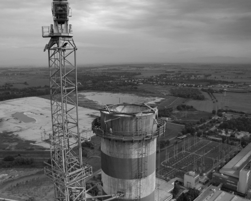 Generálna oprava 200 m komína EVO II,  Vojany