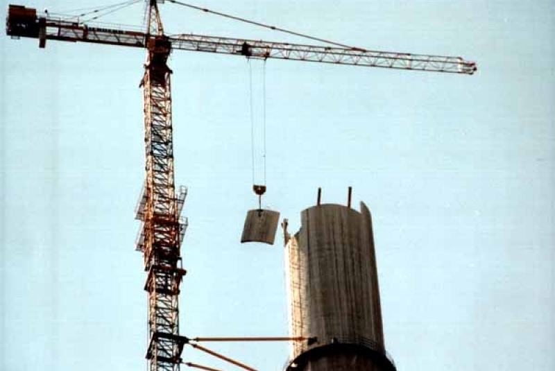 Generálna oprava 300 m komína EVO I, Vojany