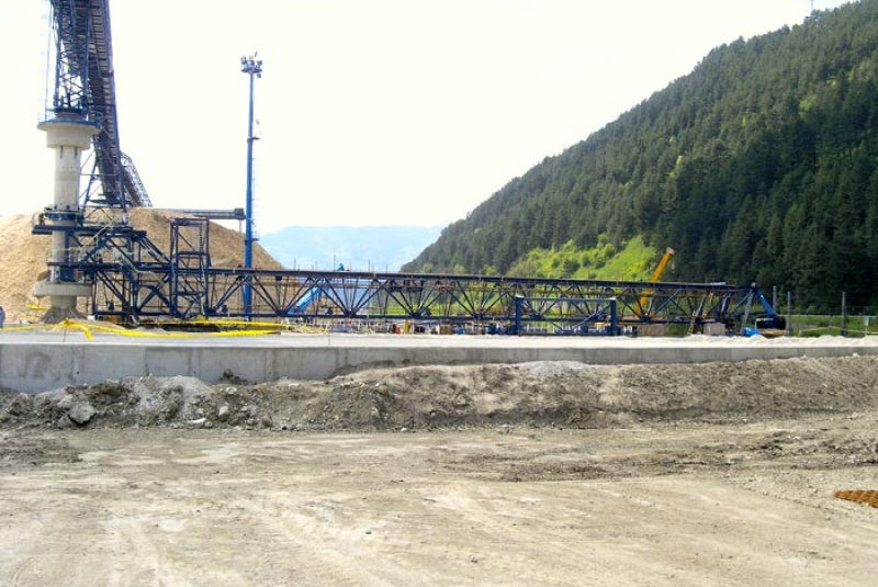 SCP drevosklad - sklad a doprava štiepok, Reclaimer