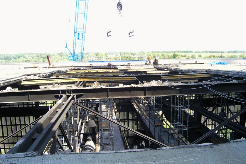 Oprava strešnej konštrukcie EVO I, Vojany