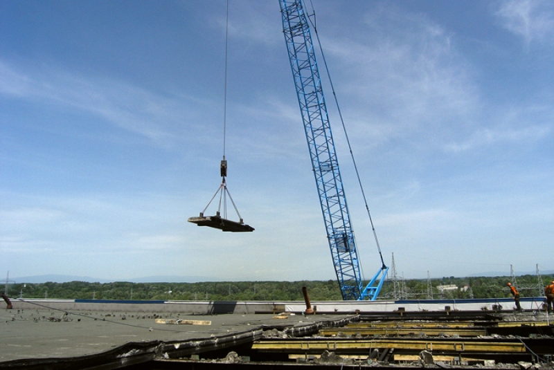 Oprava strešnej konštrukcie EVO I, Vojany