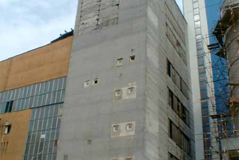 Oprava fasády medzistrojovne-EVO I, Vojany