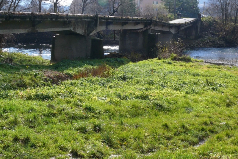 Most pre peších, Družstevná pri Hornáde